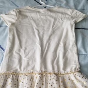 Juicy dress Gold for a young daughter Size 8